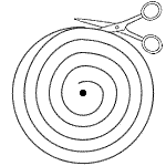 Zeichnung: Spirale