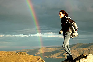 ein wundervoller Regenbogen Foto: Regenbogen