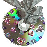 Foto: CD mit Dekoration