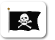 Grafik: Piratenfahne