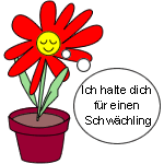 Grafik: Lasst Blumen sprechen